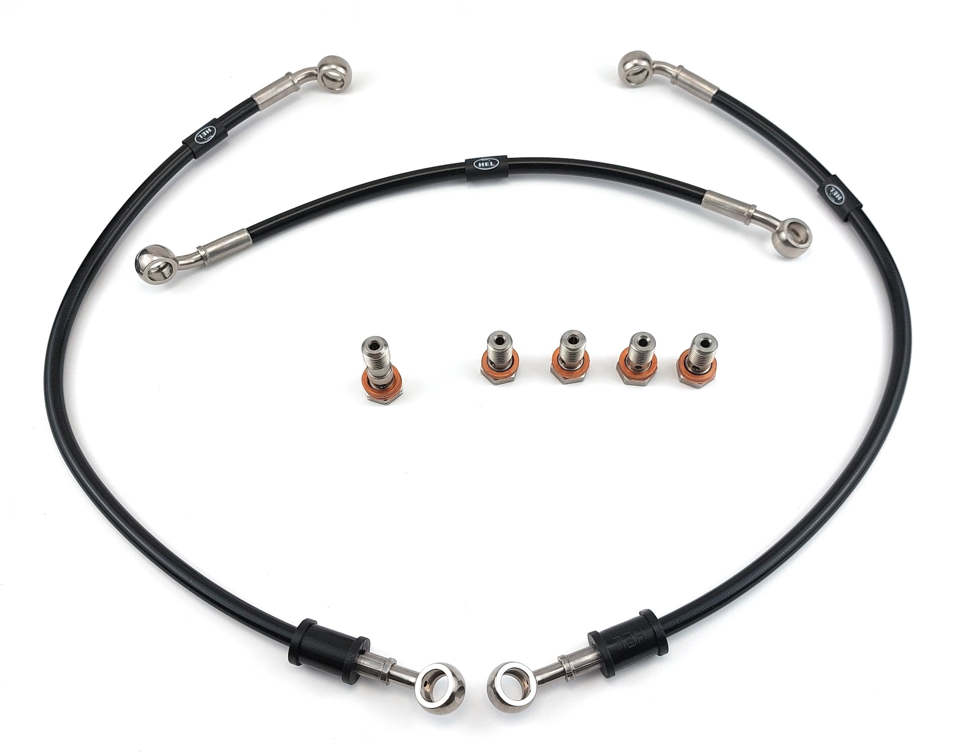 HEL remleidingen Kawasaki ZX6R 1998-1999 S voorzijde