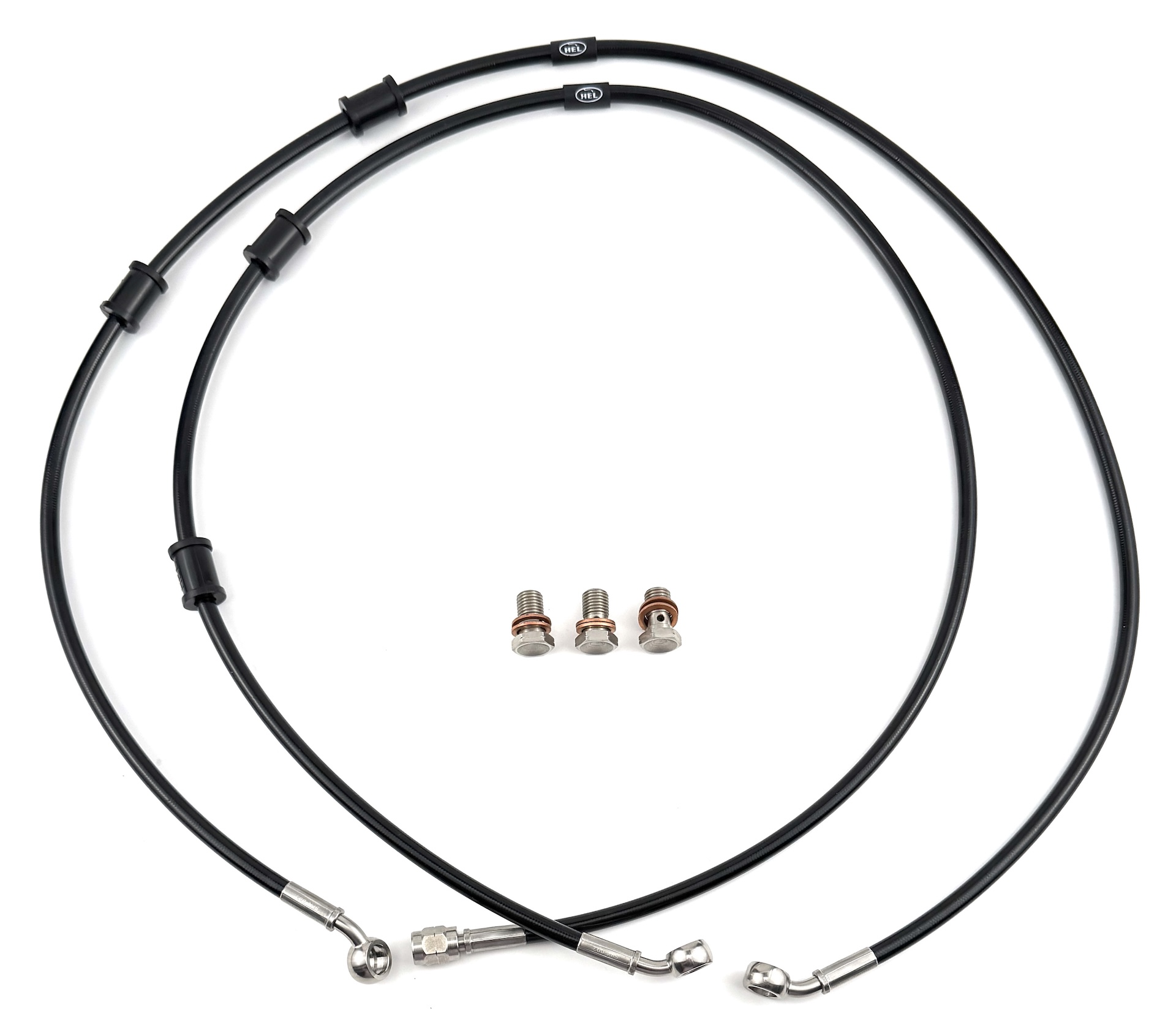 HEL remleidingen Honda GL1500 J-K-L Goldwing 1988-1991 S voorzijde