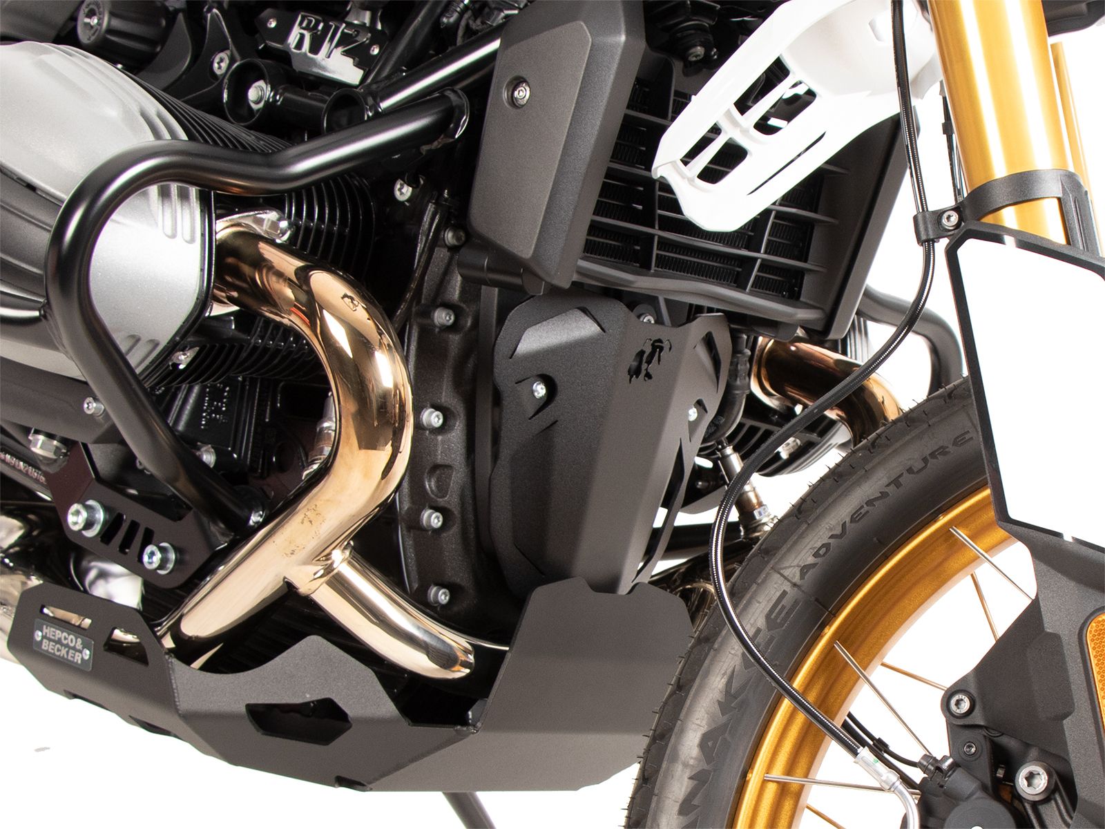 Hepco en Becker additionele plaat carterbescherming BMW R12 Nine T HE422665360001 2
