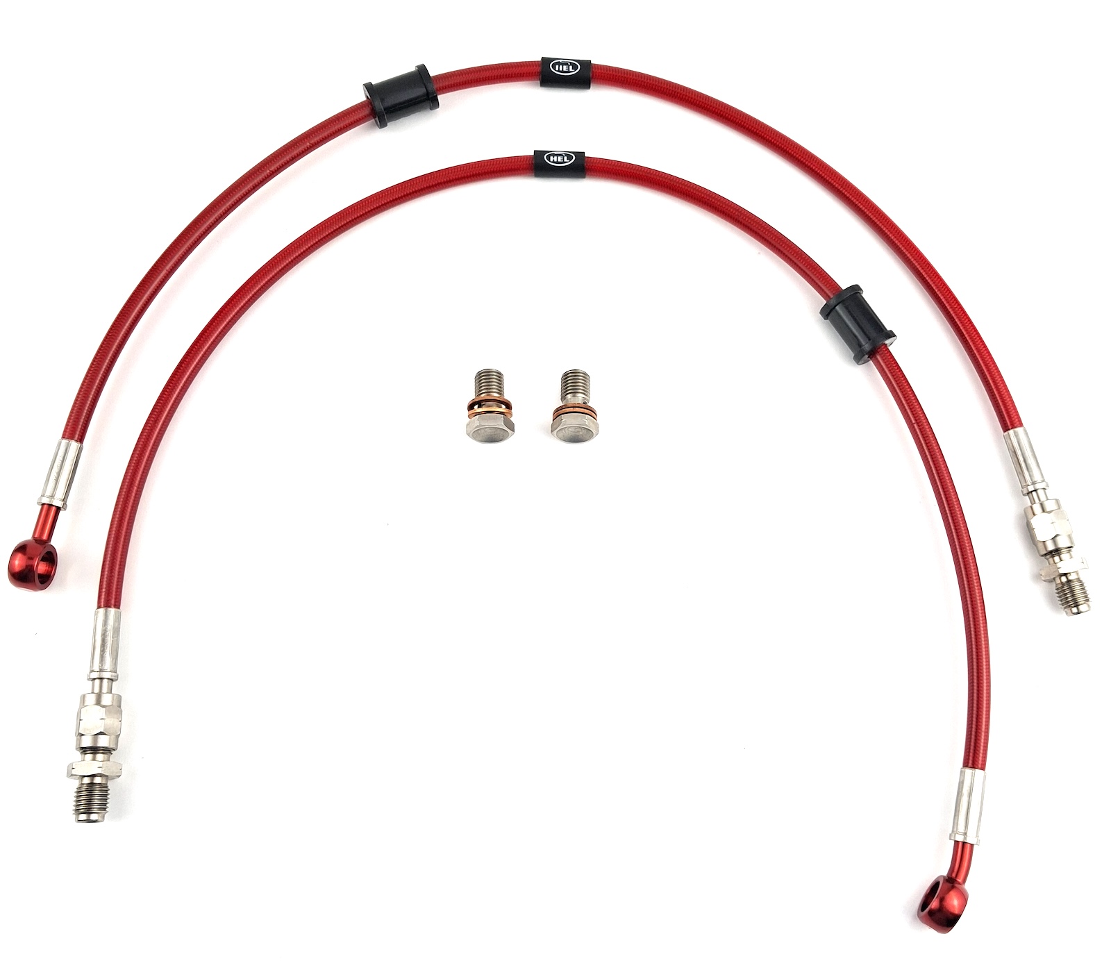 HEL remleidingen Honda VFR750R RC30 1987-1990 S voorzijde