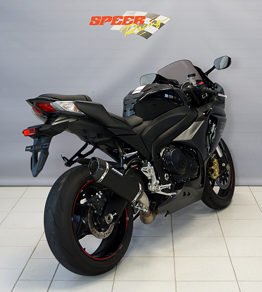 Bodis uitlaat Suzuki GSX-R1000 2012-2016 Penta-Tec II Zwart BOSGSXR1000-117 4