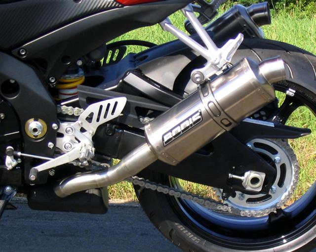 Bodis uitlaat Suzuki GSX-R1000 2007-2008 Titanium BOSGSXR1000-064 2