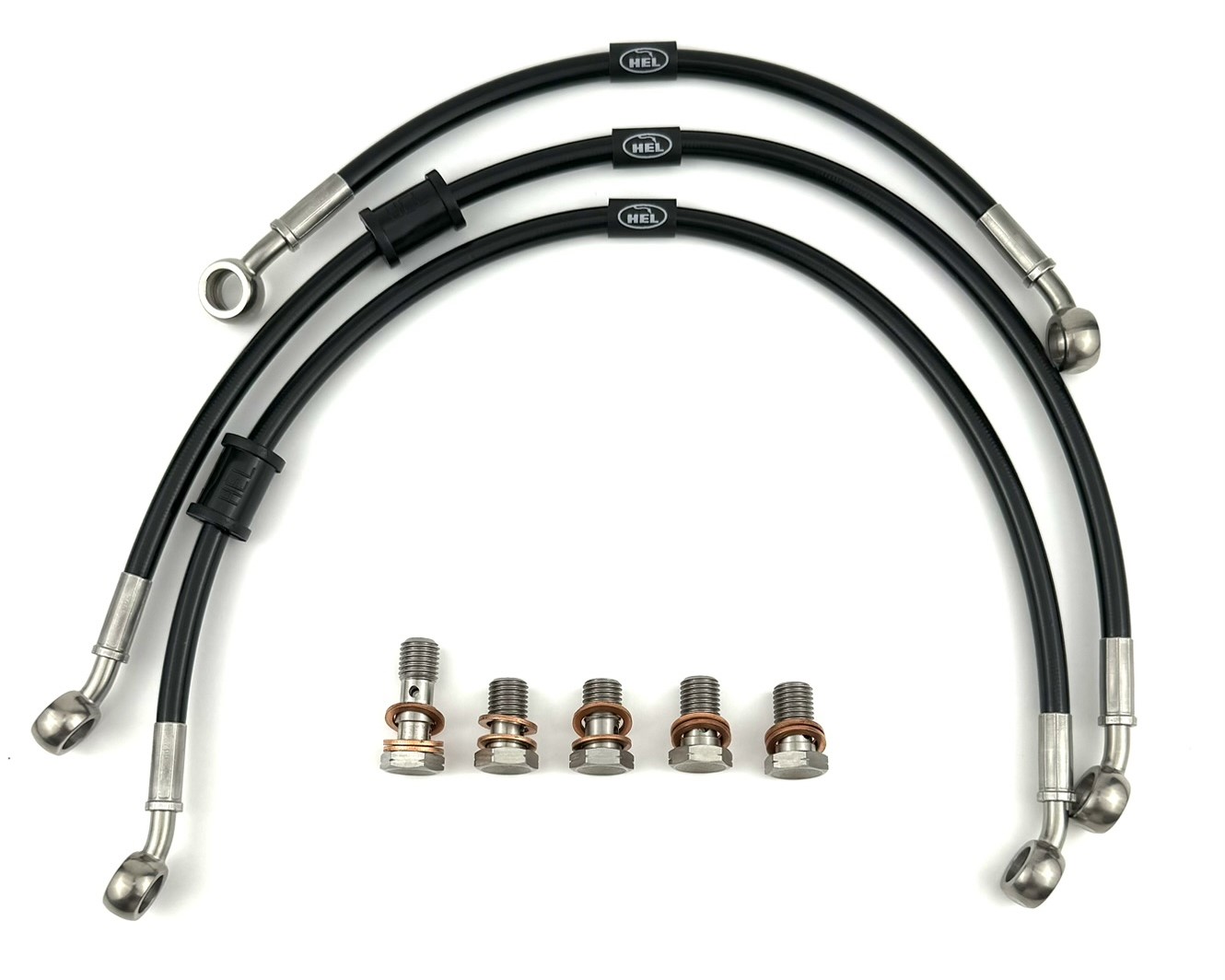 HEL remleidingen Yamaha FZR600 1989-1990 S voorzijde HBF9097