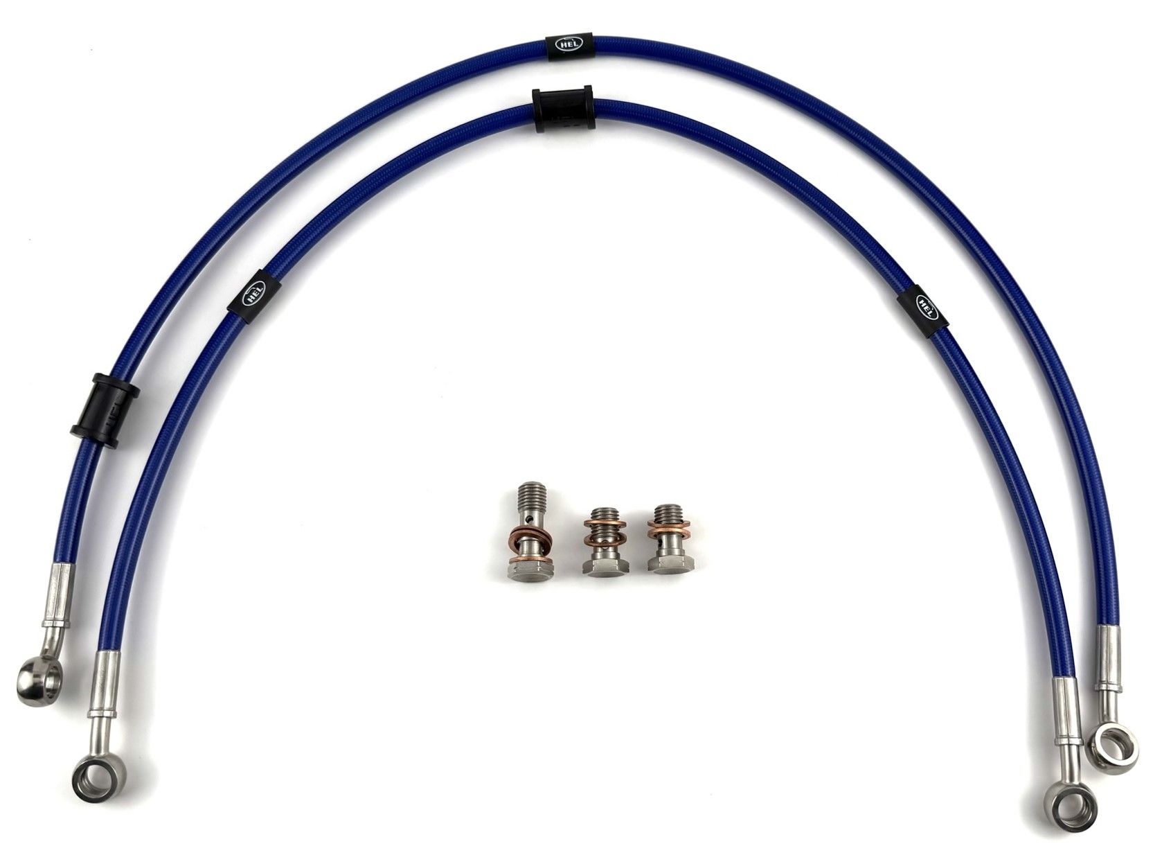 HEL remleidingen Kawasaki ZX6RR 2003-2004 O voorzijde