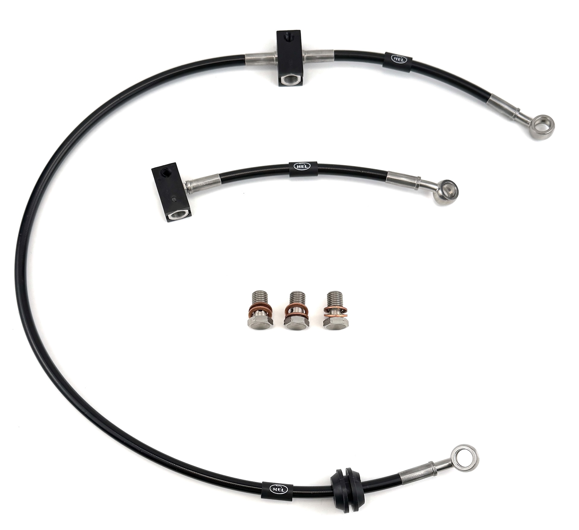 HEL remleidingen Honda CBR600F PC31 1995-1998 S voorzijde