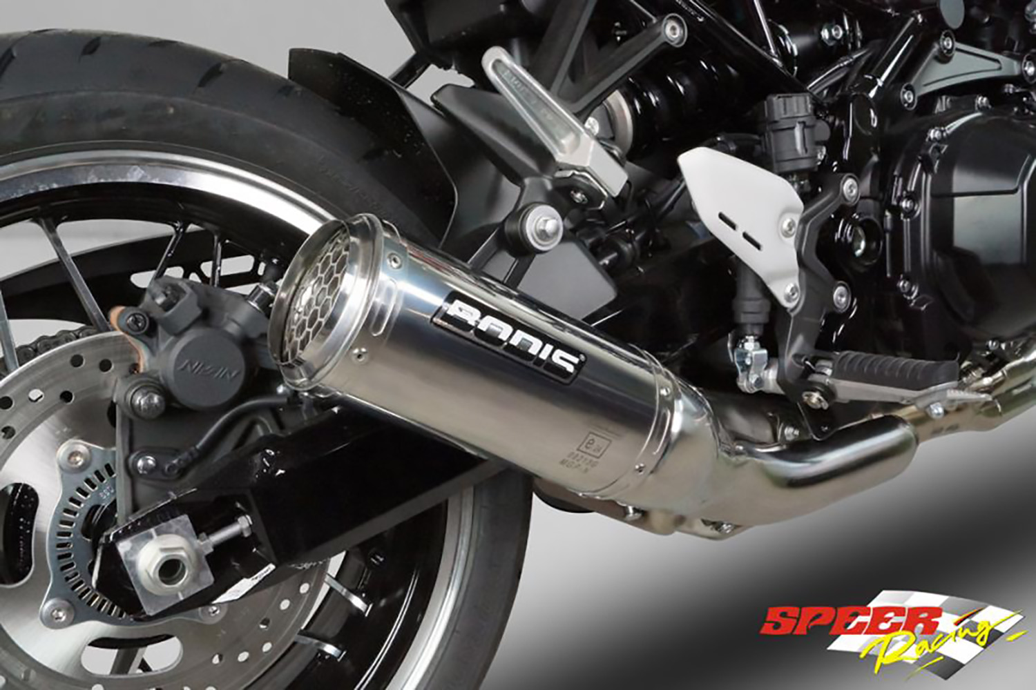 Bodis uitlaat Kawasaki Z900 RS 2018-2024 MGP-N-GEX RVS BOKZ900RS-006 2