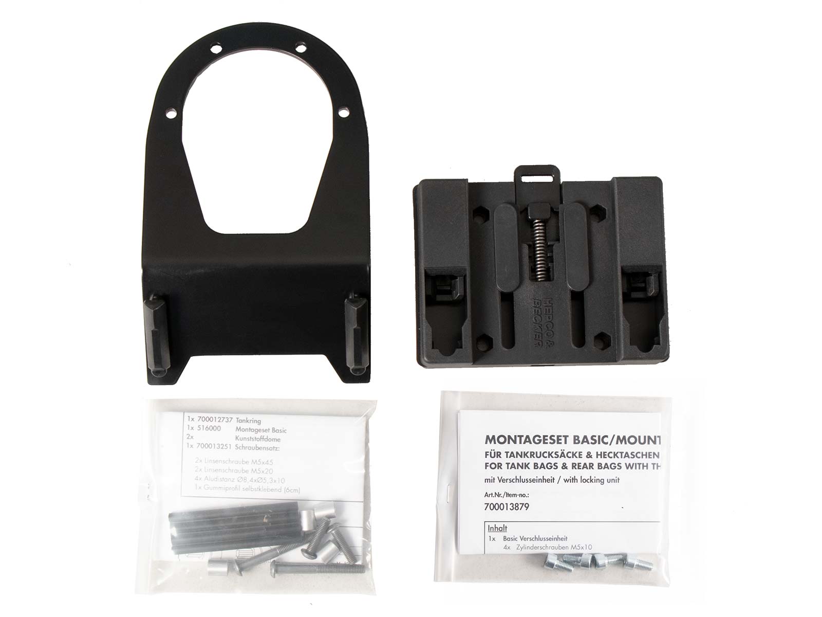 Hepco en Becker bevestiging Tanktas Husqvarna Norden 901