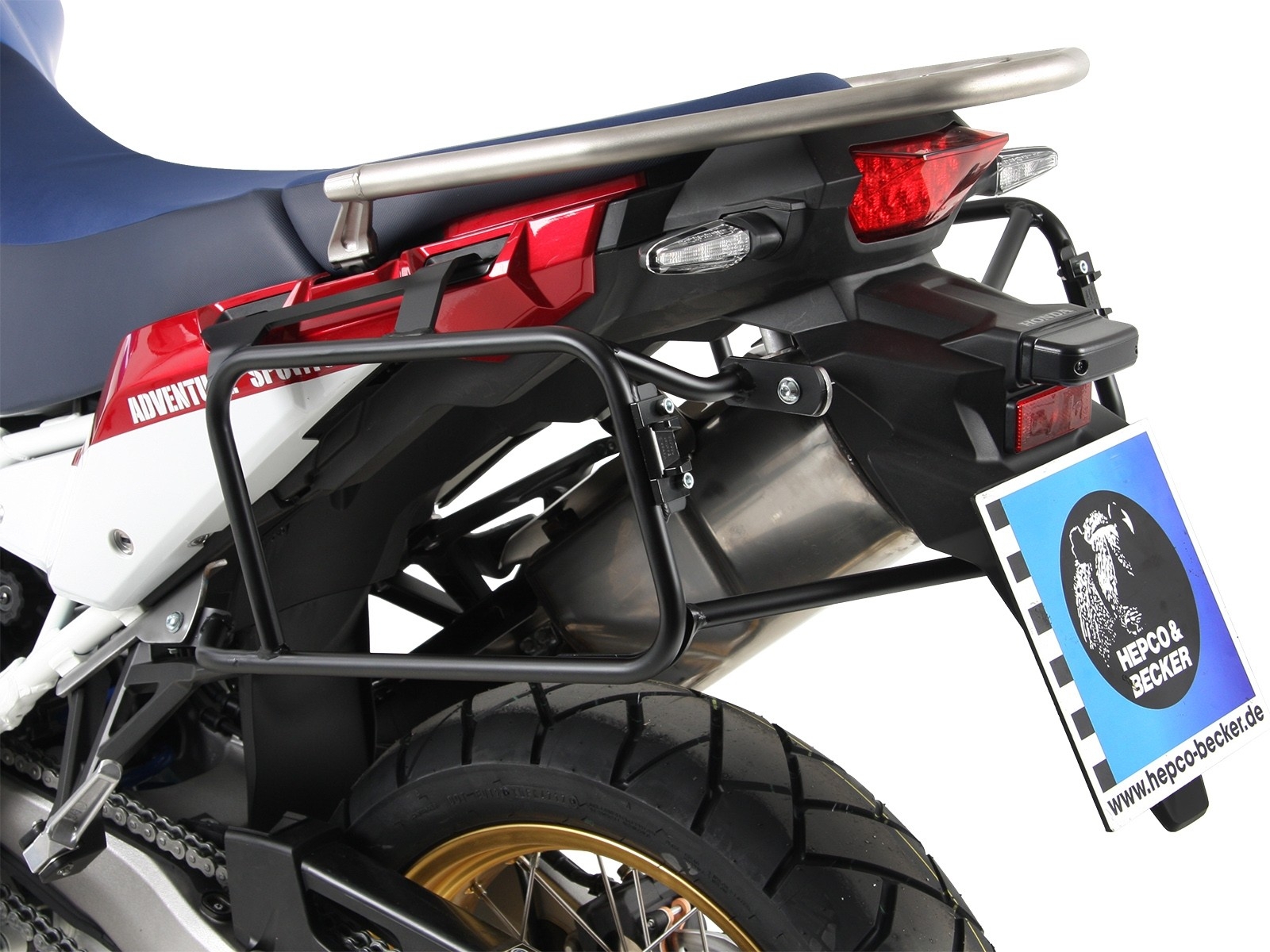 Hepco en Becker rek zijkoffers Honda Africa Twin CRF1000 Adventure Sports