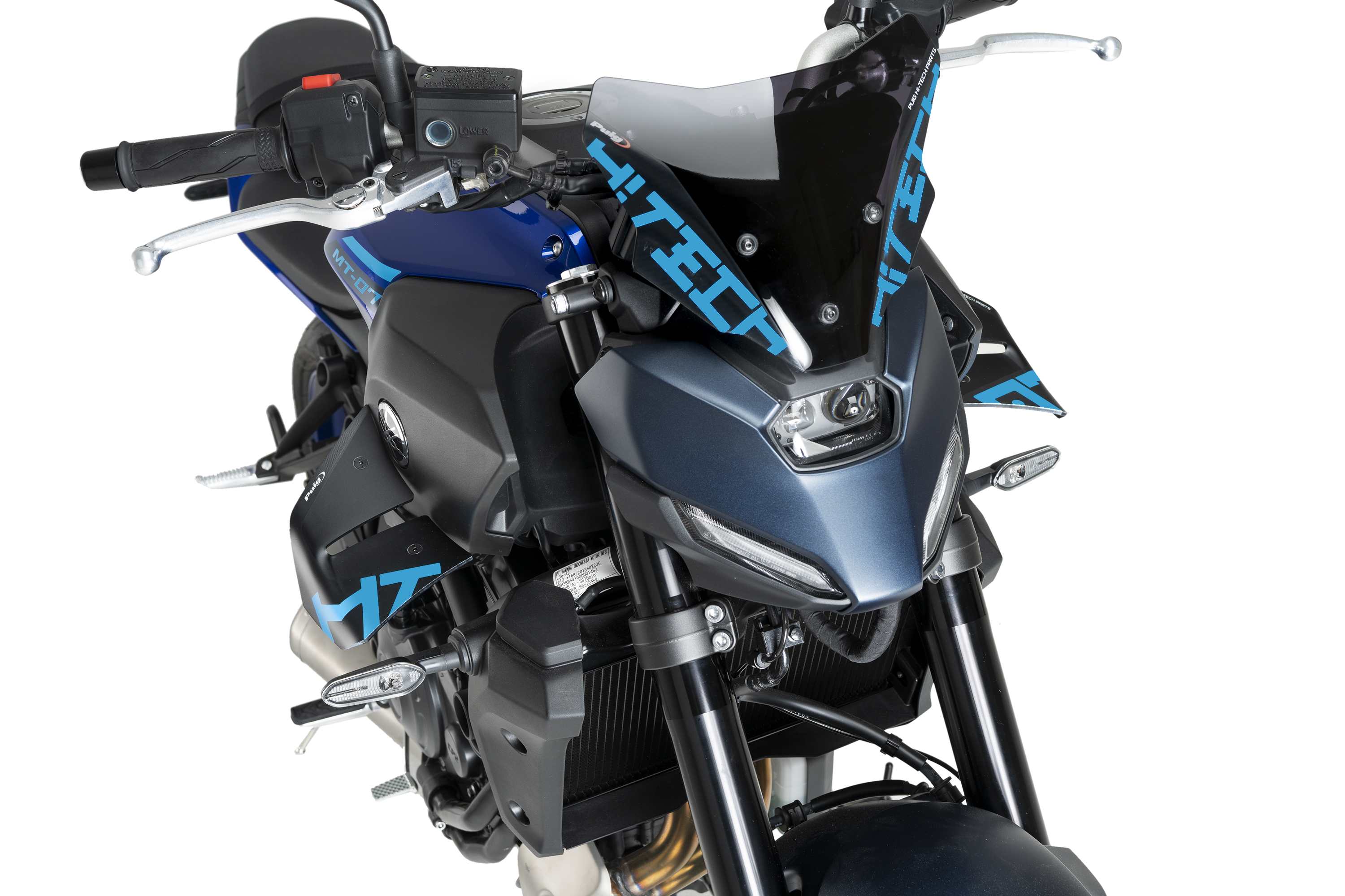 Puig D12 downforce side spoilers Yamaha MT-07 (2025-) PU22416S 4