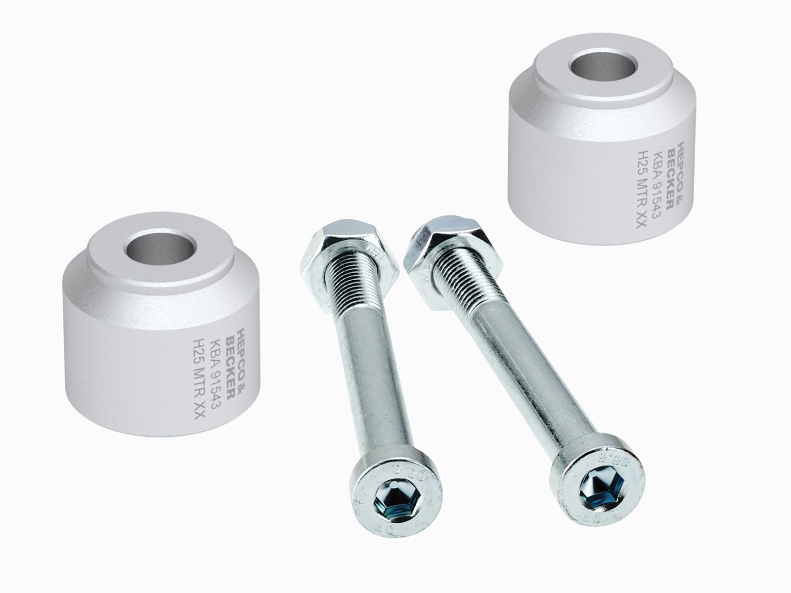 Hepco en Becker stuur rizers 25 mm BMW G310 GS (2017-)