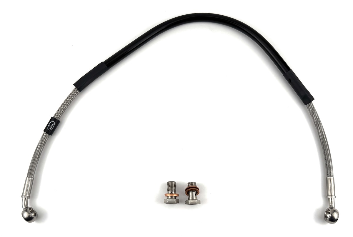 HEL remleiding Suzuki DR350 S 1991-1999 achterzijde