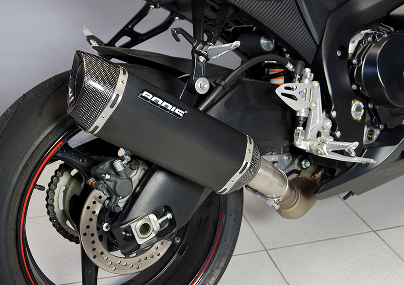Bodis uitlaat Suzuki GSX-R1000 2012-2016 Penta-Tec II Zwart BOSGSXR1000-117 1