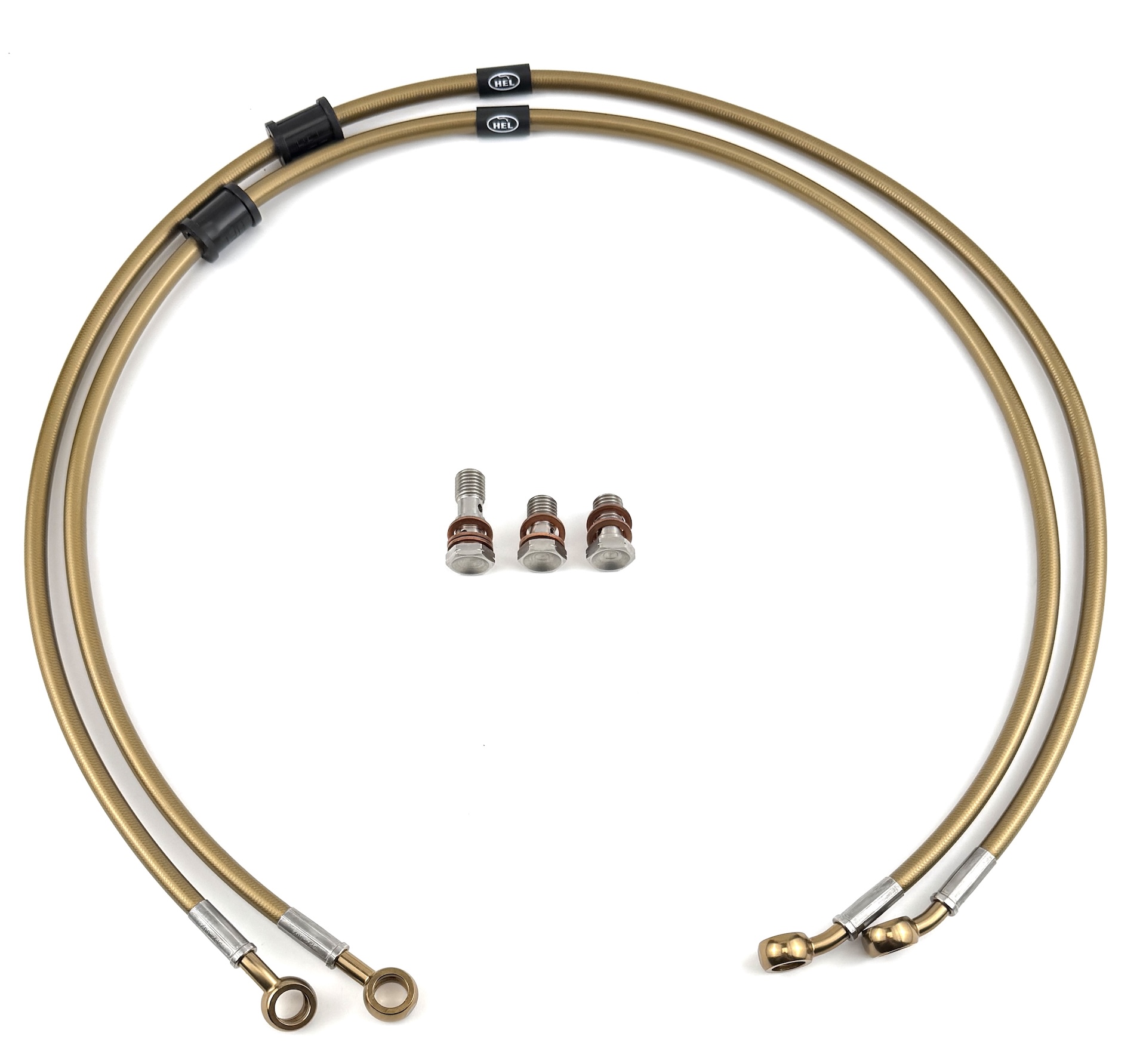 HEL remleidingen Honda CB600 Hornet / CB600S Hornet 2003-2006 F voorzijde