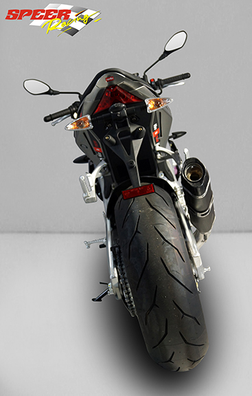 Bodis uitlaat Aprilia Tuono V4 2011 P-TEC II Zwart BOARSV4-014 4