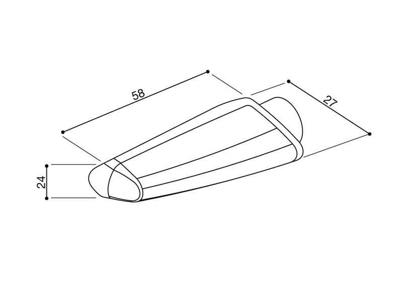 Rizoma knipperlicht Action zwart RITS028B 5