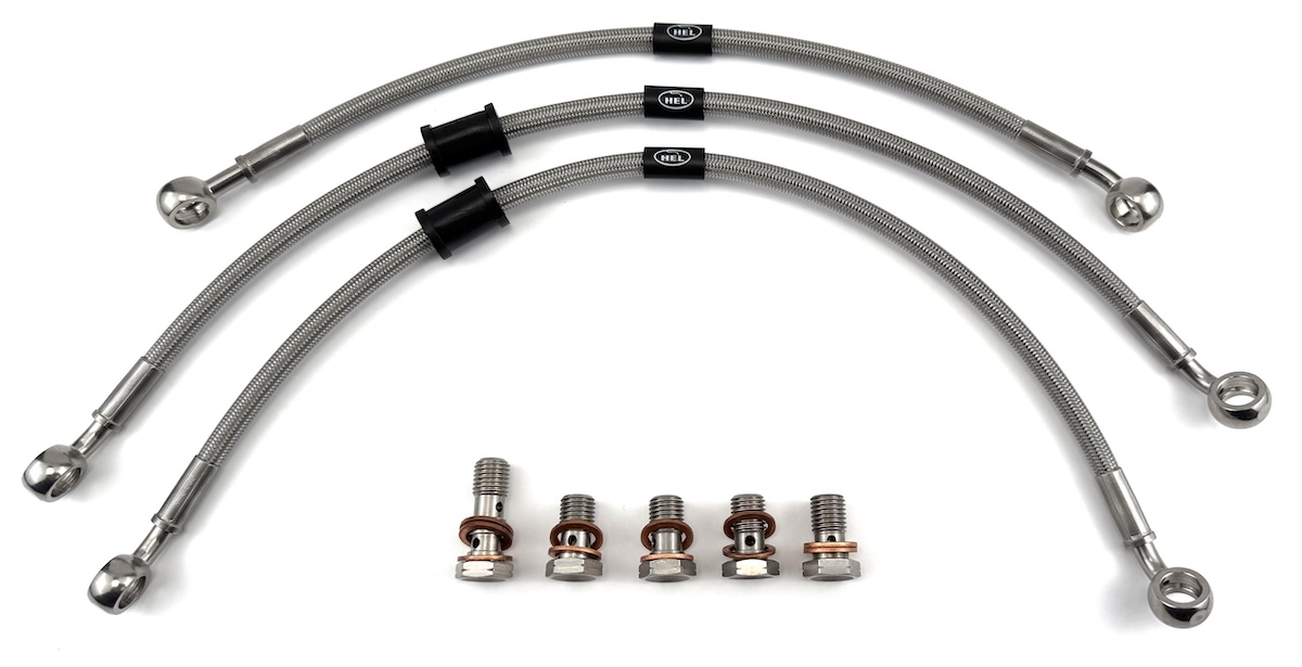 HEL remleidingen Suzuki RF900 RR 1994-1998 S voorzijde