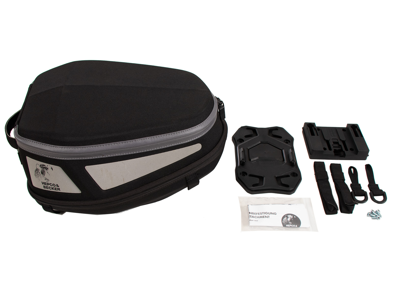 Hepco en Becker Royster Sport rearbag met seatpad basic
