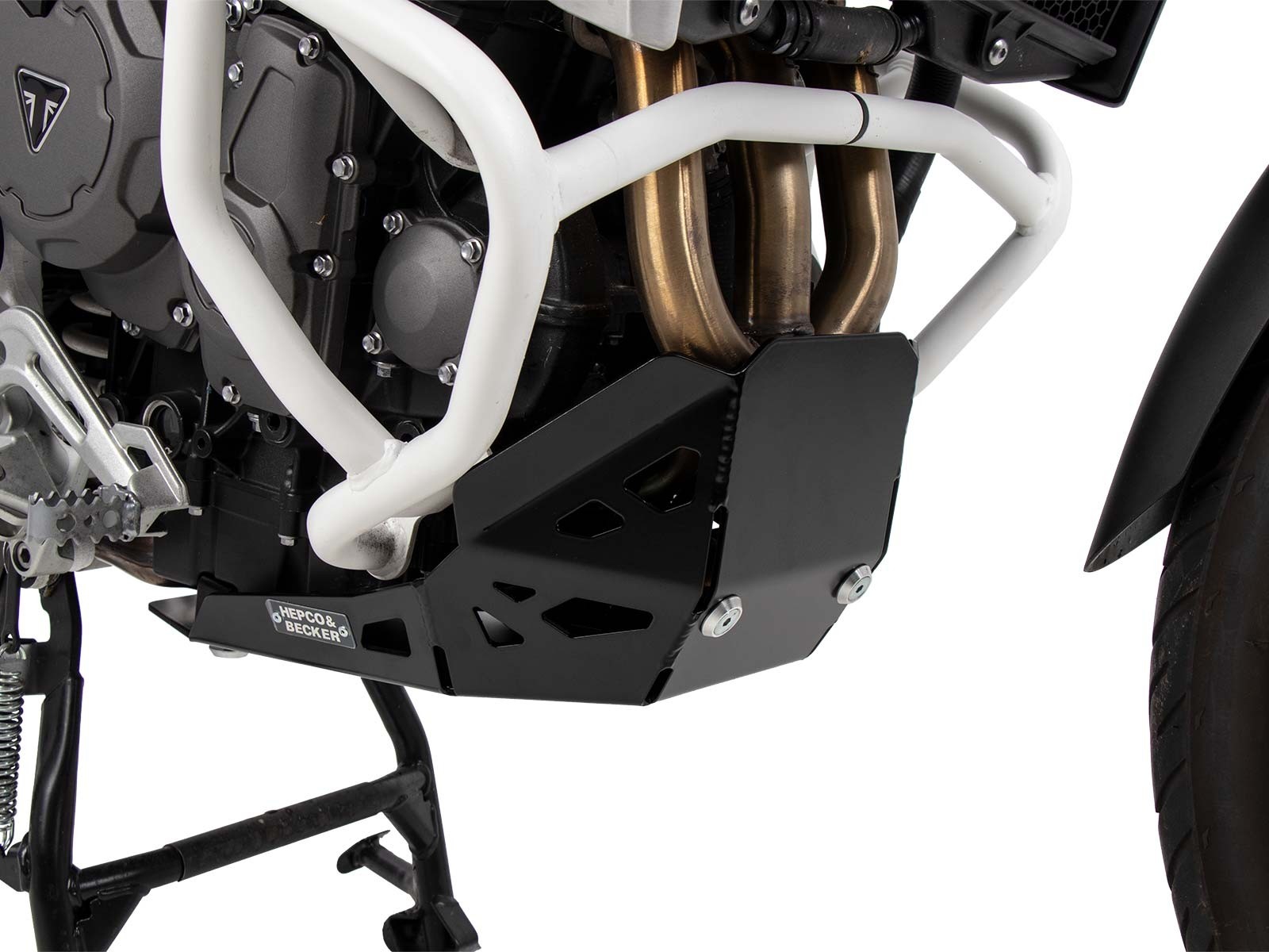 Hepco en Becker motorblok bescherming Triumph Tiger 900 GT / Pro / Rally (2020-2023)