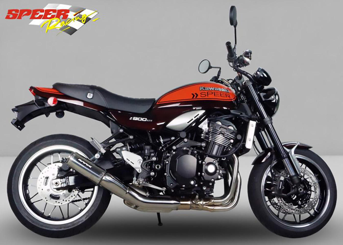 Bodis uitlaat Kawasaki Z900 RS 2018-2024 MGP-N-GEX RVS BOKZ900RS-006 6
