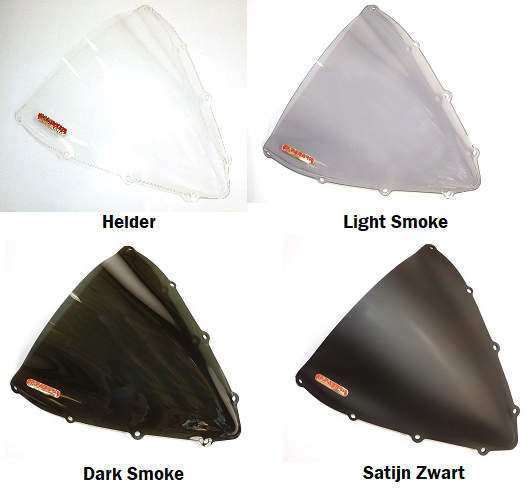 Fabbri kuipruit Yamaha YZF-R6 2008-2015 light smoke FAY074/LS 1