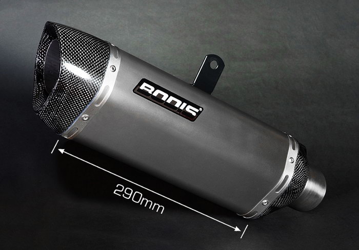 Bodis uitlaat Suzuki GSX-R1000 2012-2015 Penta-Tec II, Titanium