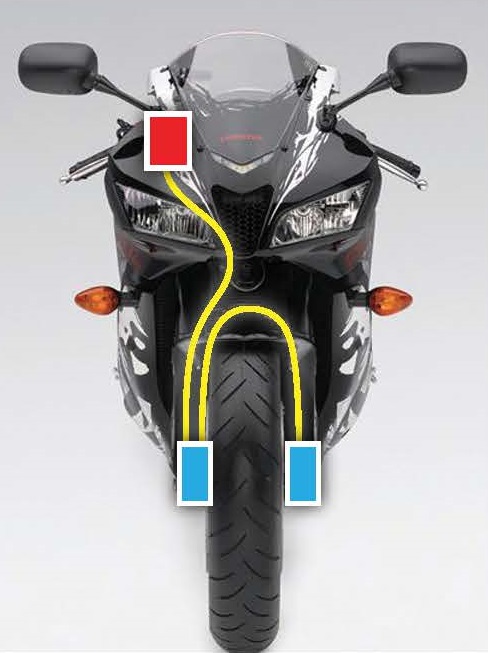 HEL remleidingen Suzuki GSX-R1000 2001-2002 O voorzijde HBF7315 1