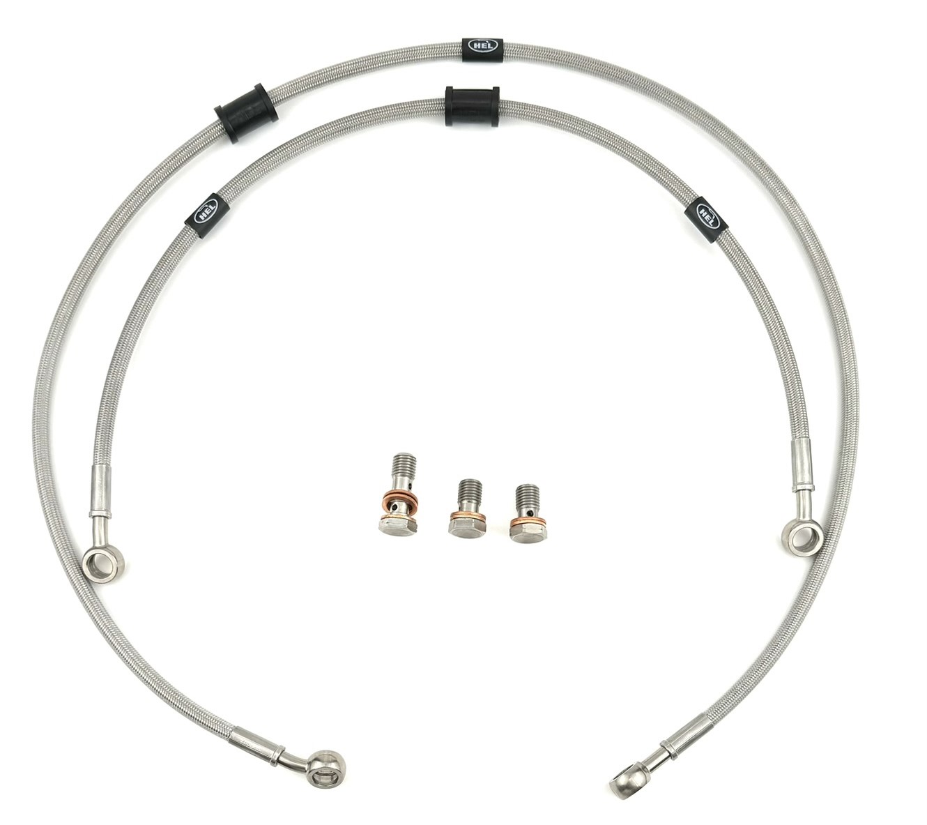 HEL remleidingen Yamaha TDM 900 2002-2014 O voorzijde