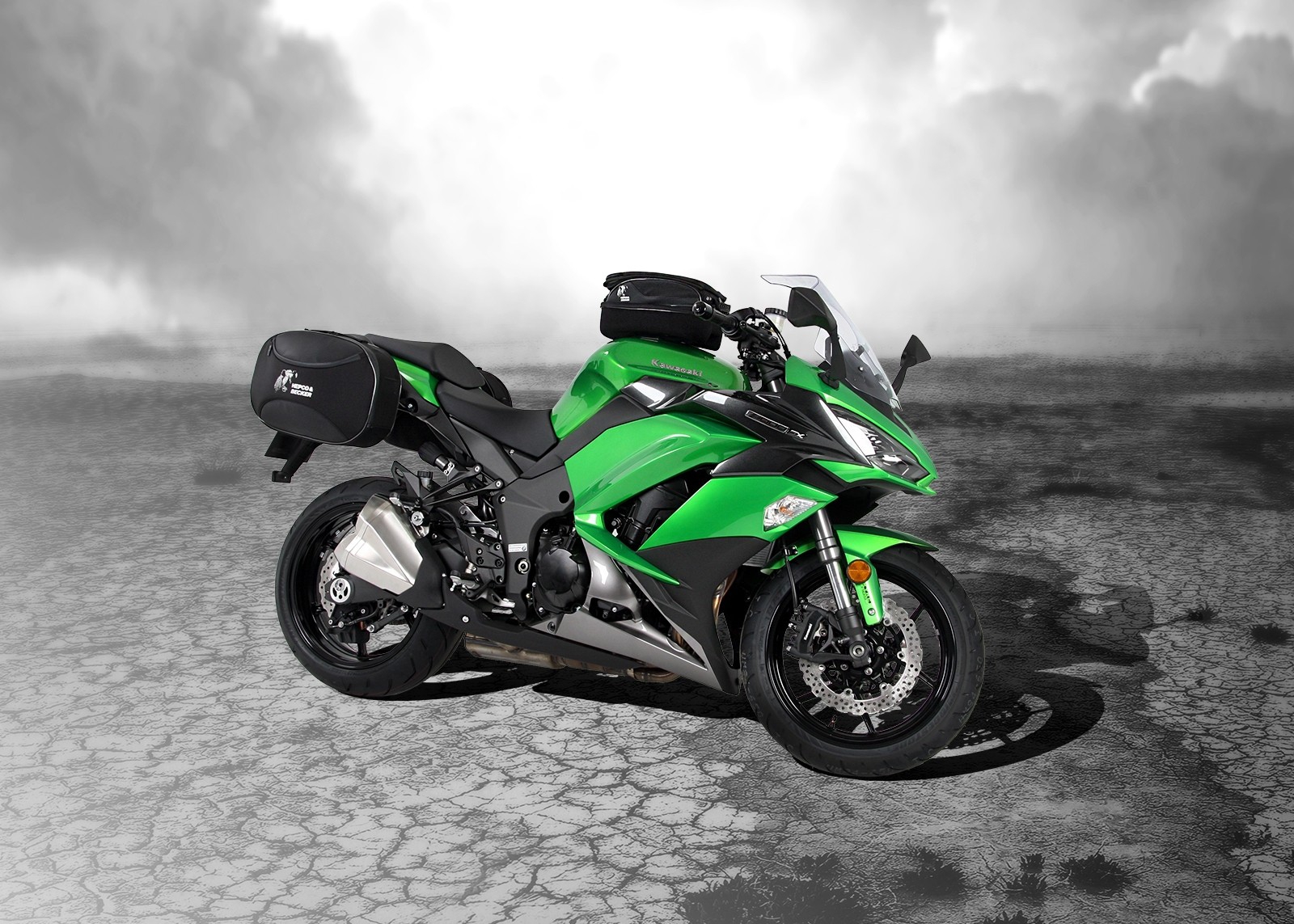 Hepco en Becker bagagerek Kawasaki Z1000SX vanaf 2017 C-Bow HE63025300001 2