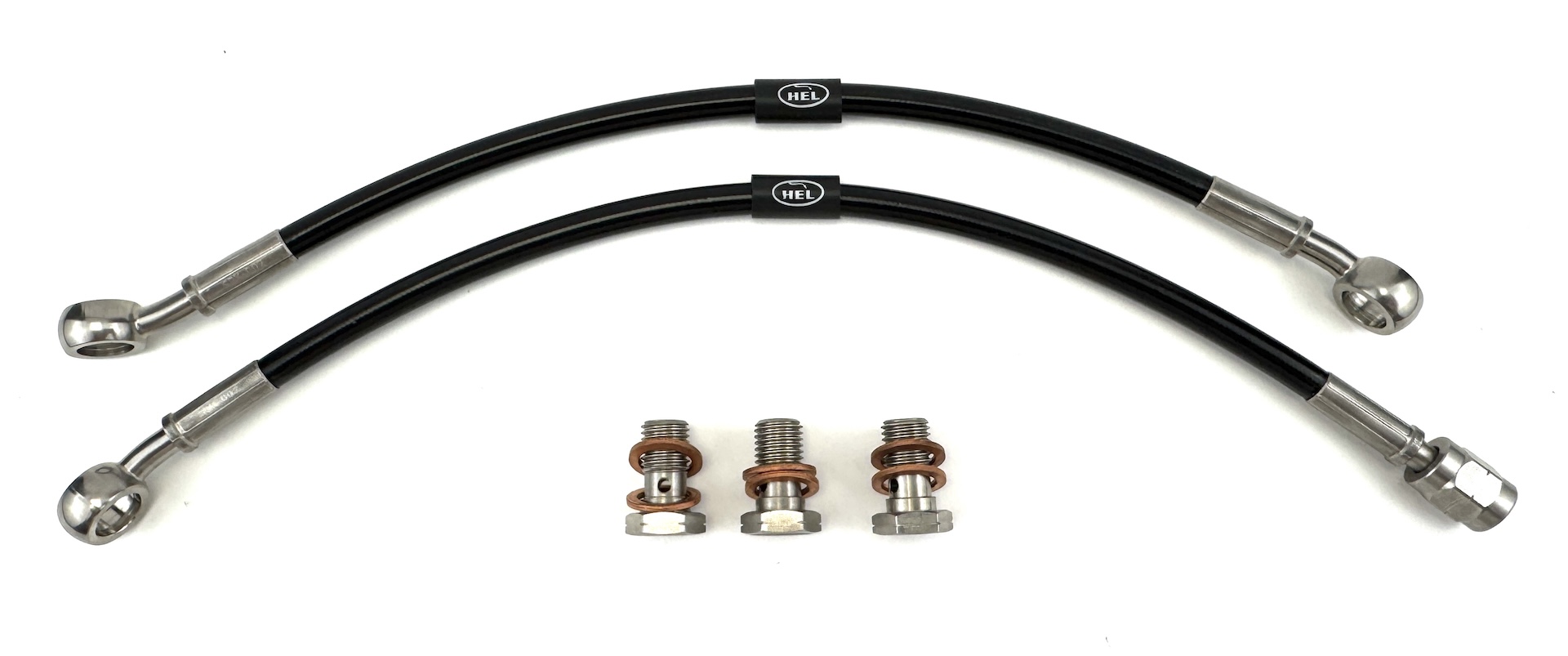 HEL remleidingen Honda CB550 F / K 1977-1981 S voorzijde enkele schijf