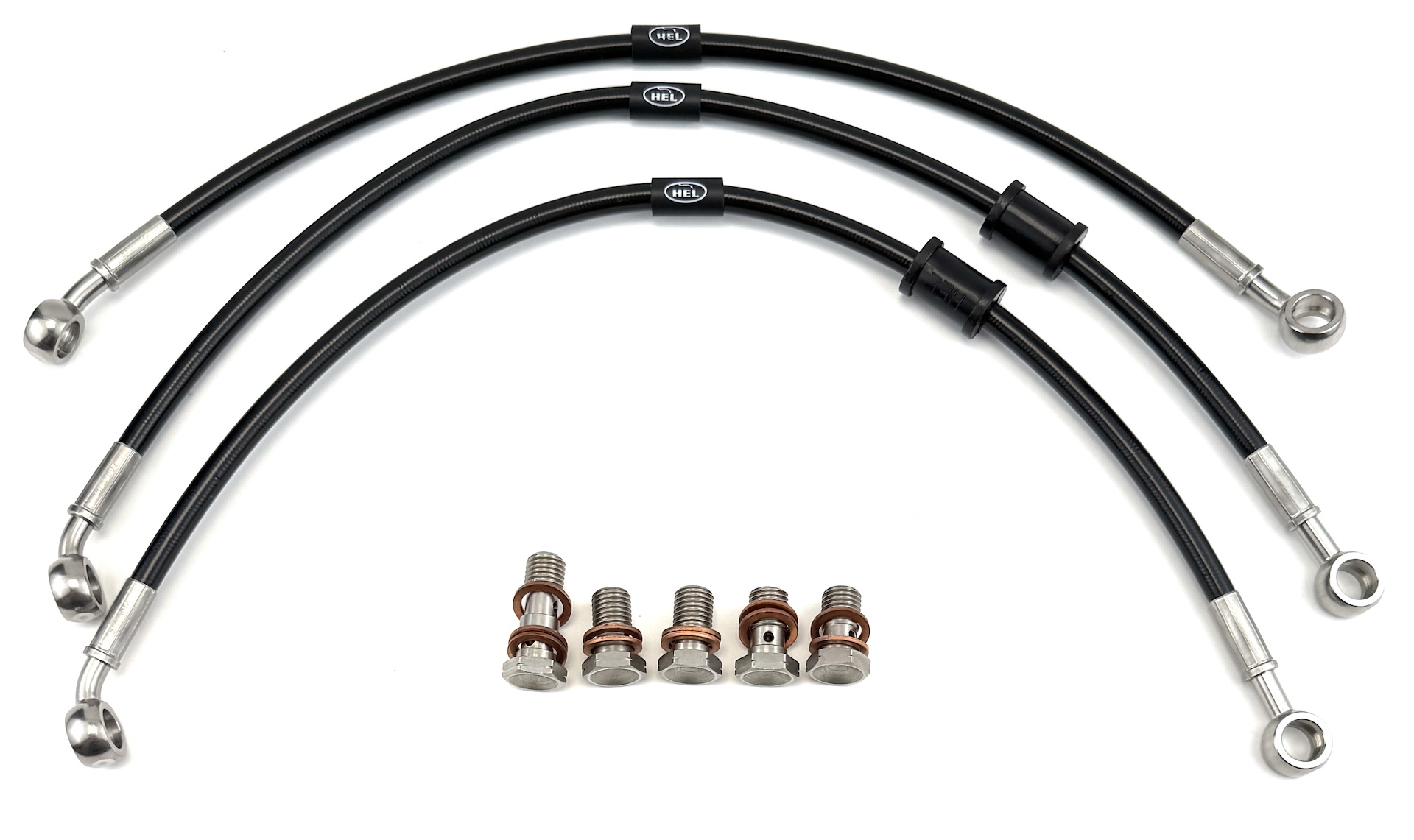 HEL remleidingen Kawasaki ZZR1100 1990-1992 S voorzijde