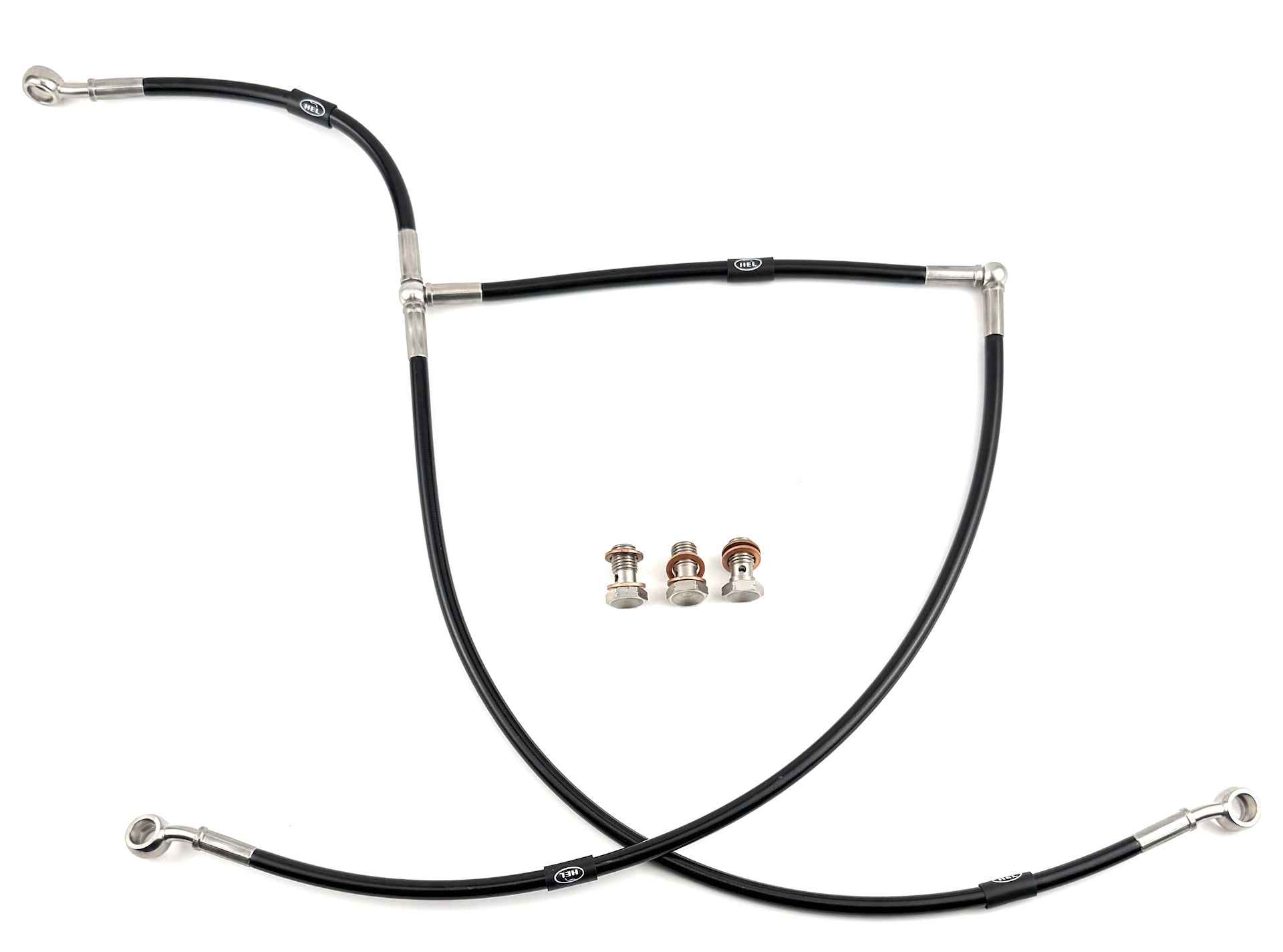 HEL remleidingen Honda CBR600RR (2021-2025) ABS-delete h voorzijde