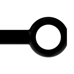 Zwart (alleen voor banjo Ø10 en 3/8")