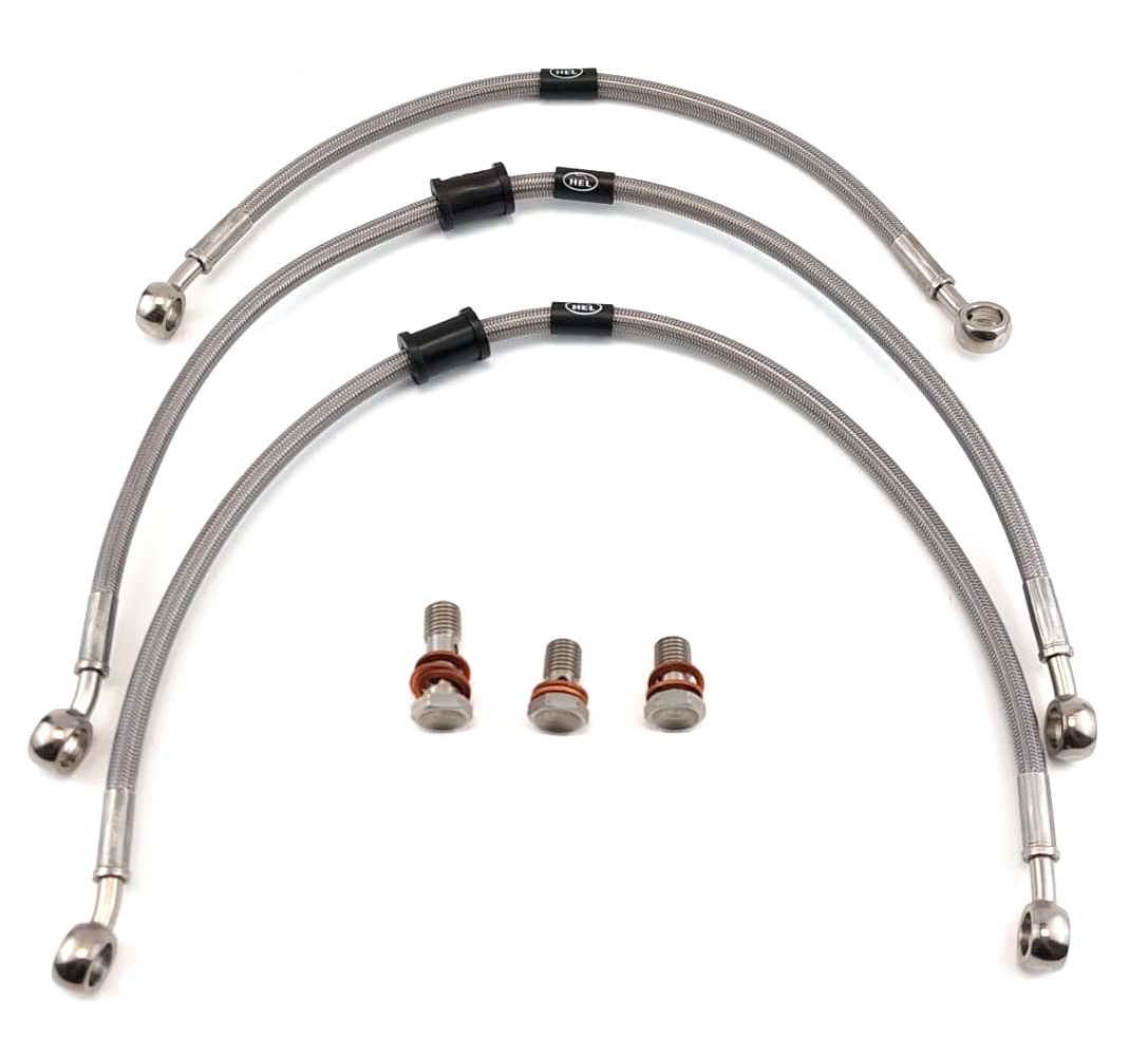 HEL remleidingen Yamaha XJ600 1984-1992 S voorzijde