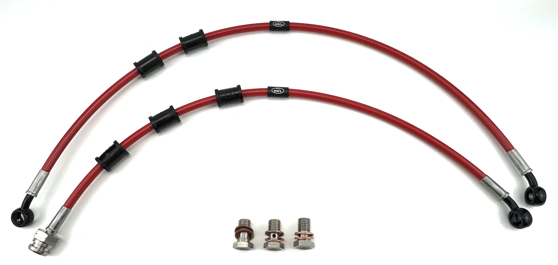 HEL remleidingen Honda GL1200 DE Deluxe Goldwing 1984-1993 S voorzijde