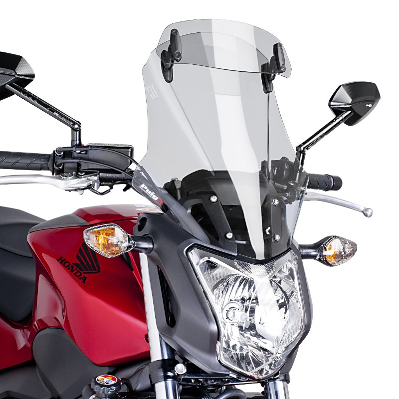 Puig windscherm Honda NC700S / 750S met opzetruit 