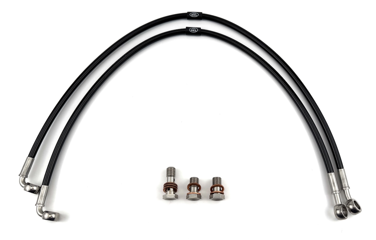 HEL remleidingen Aprilia RSV 1000 Mille 1998-2000 F voorzijde