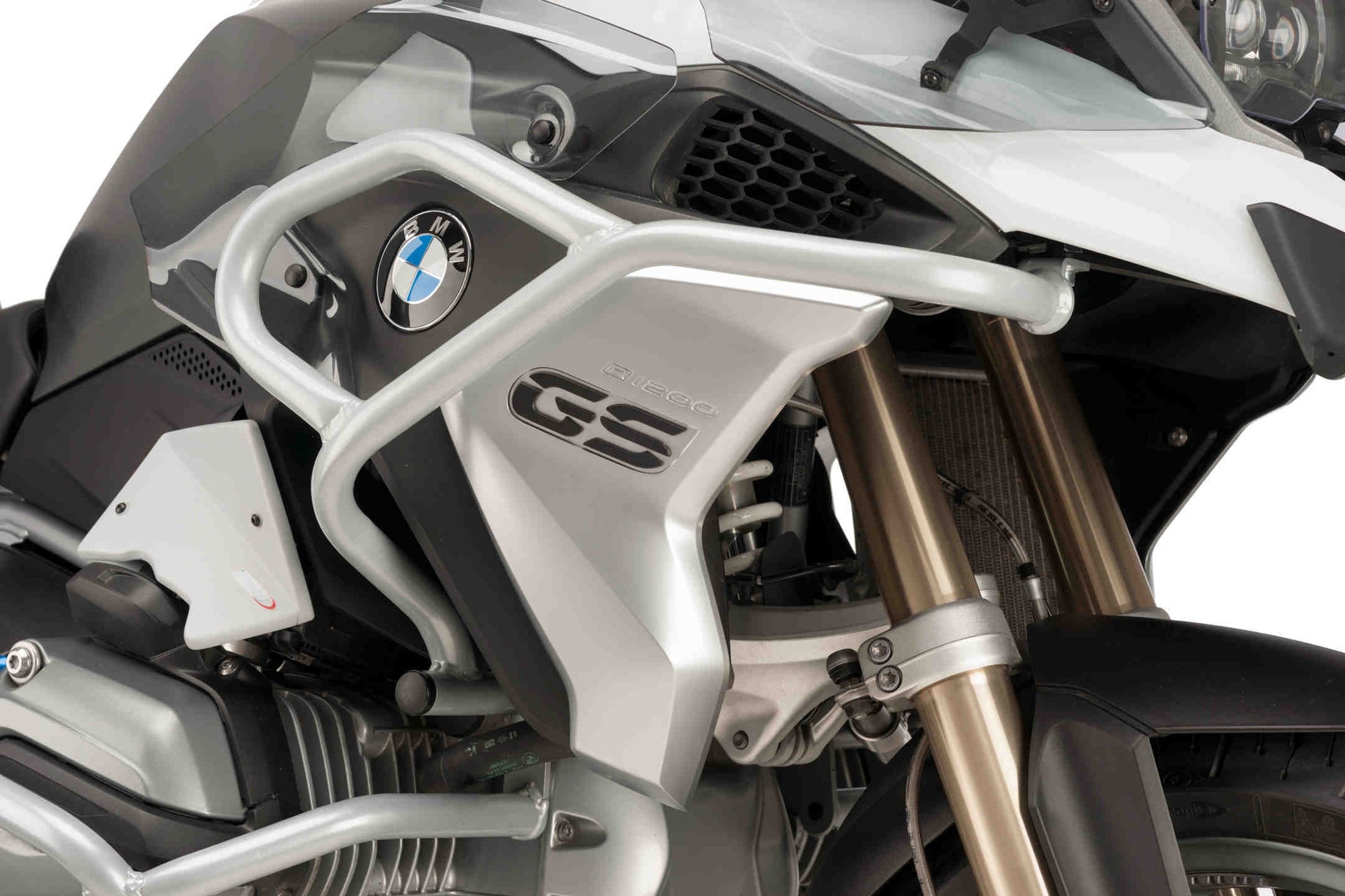 Puig tank valbeugels BMW R1200GS 2017-2018 zwart PU9461N 1