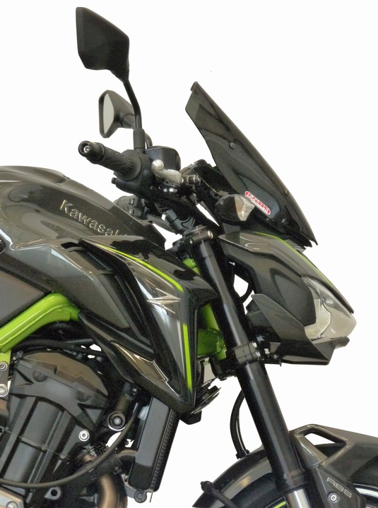 Fabbri windscherm Kawasaki Z900 2017 satijn zwart Touring FAK192/XDX 2