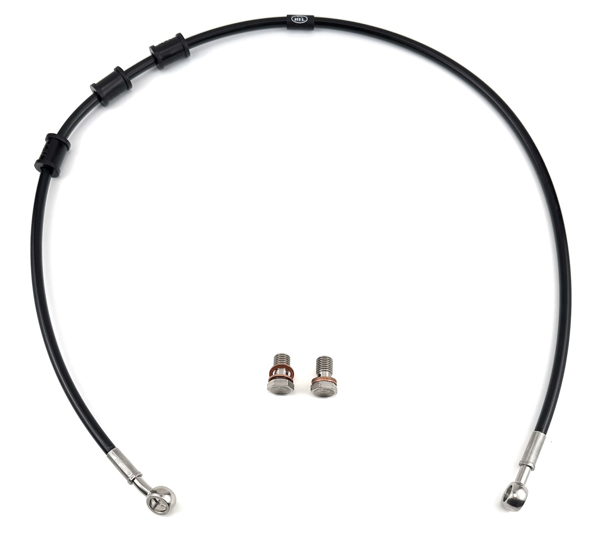 HEL remleiding Honda NTV 650 Revere 1988-1999 voorzijde