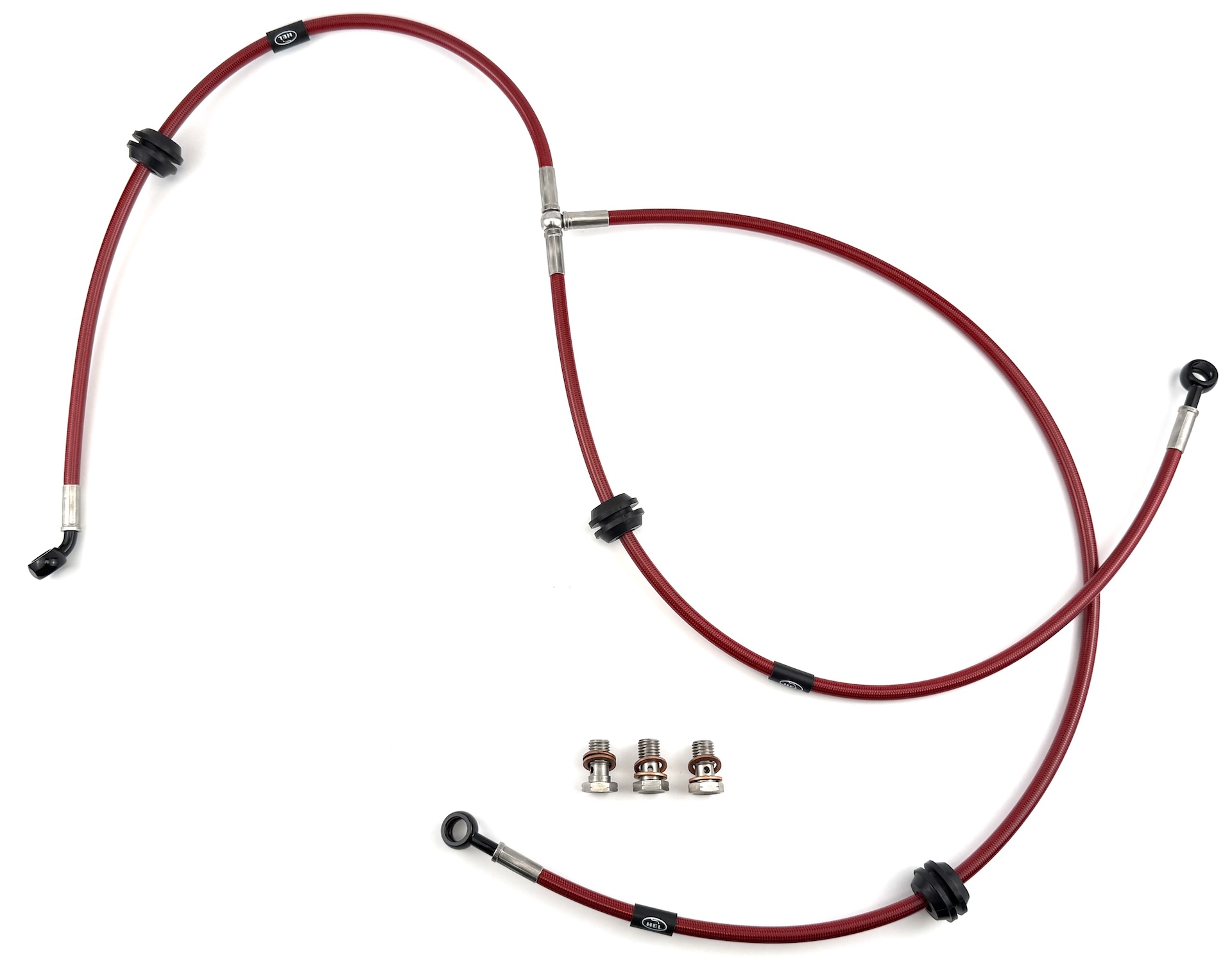 HEL remleidingen Aprilia ETV 1000 Caponord 2001-2006 S voorzijde