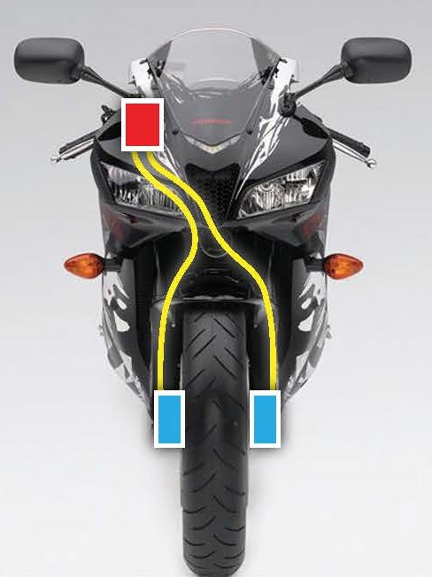 HEL remleidingen Suzuki GSXR600 / GSXR750 2004-2005 F voorzijde HBF7679 1