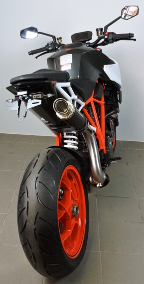 Bodis uitlaat KTM 1290 Superduke 2017-2019 hoog GP1-RSN BOKTSD1290-030 2