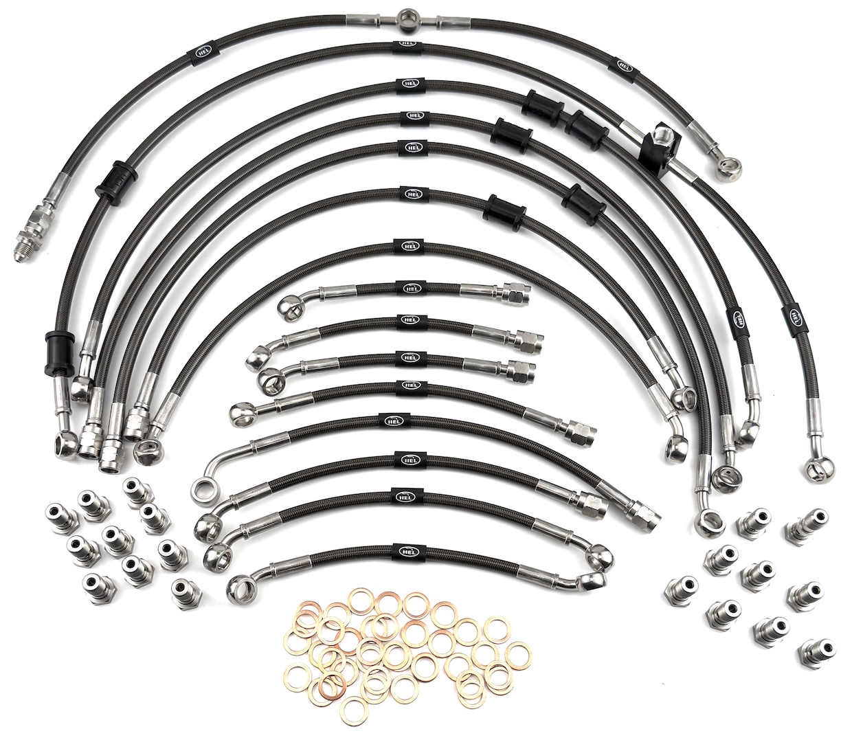 HEL remleidingen Honda ST1100 Pan European CBS / ABS 1991-2001