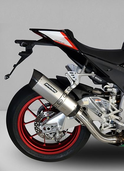 Bodis uitlaat Aprilia RSV4 / RR / RF 2015-2016 P-TEC II Titanium