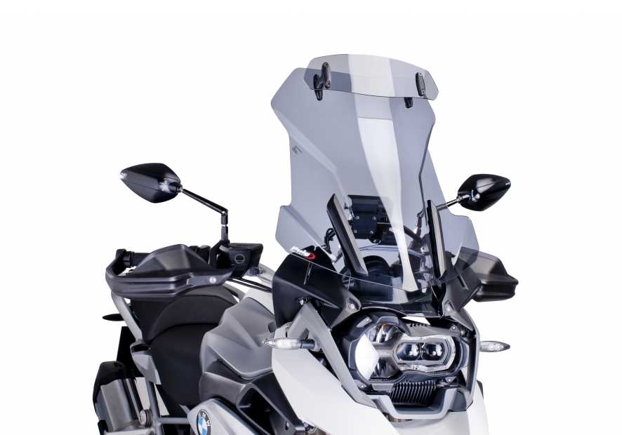 Puig windscherm BMW R1200GS / R1250GS / Adventure met opzetruit 