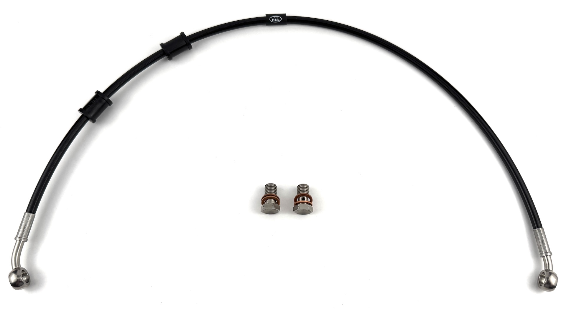 HEL remleiding Honda CB600 S Hornet 1998-2002 achterzijde