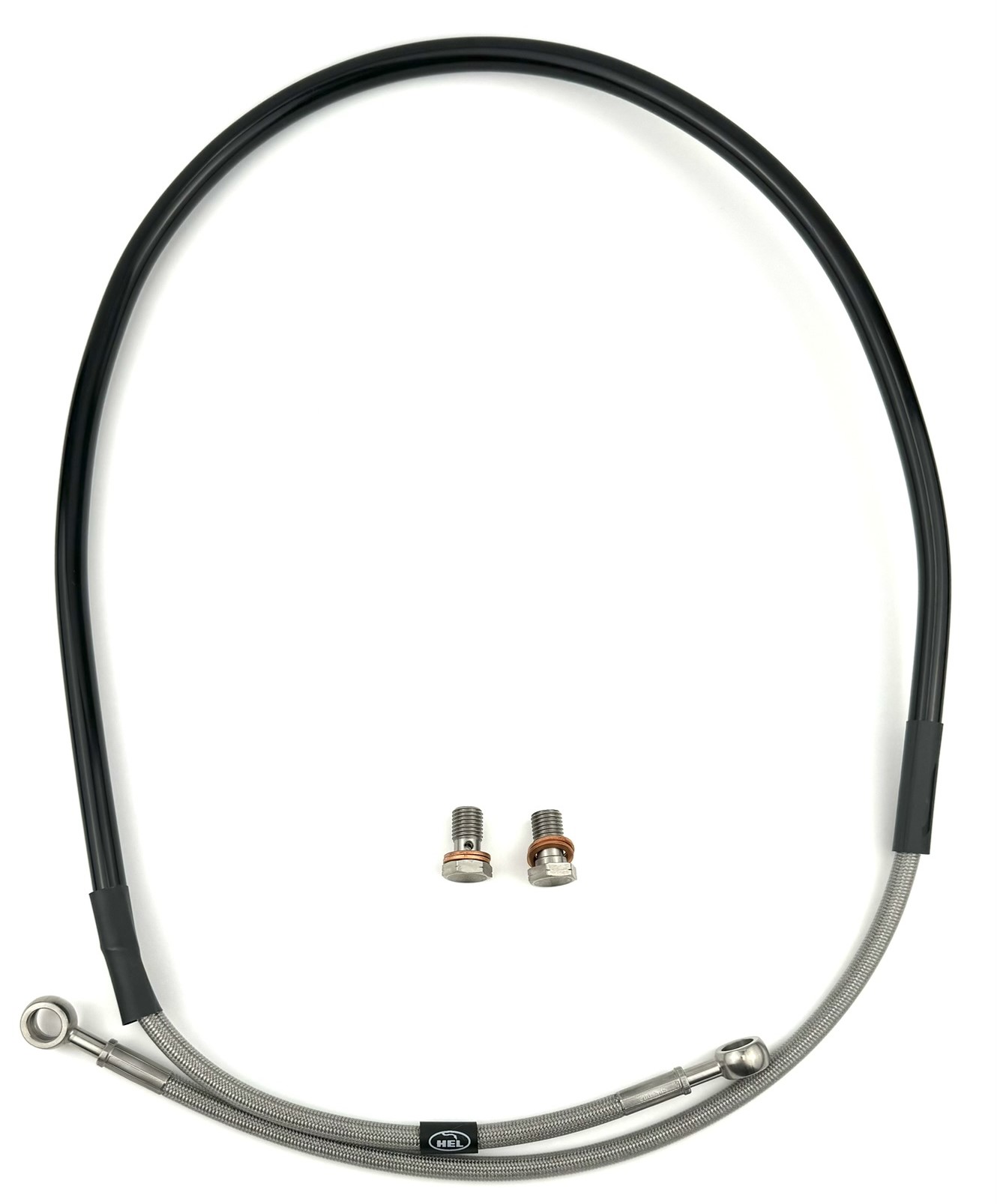 HEL remleiding Suzuki DR750 1988-1990 voorzijde