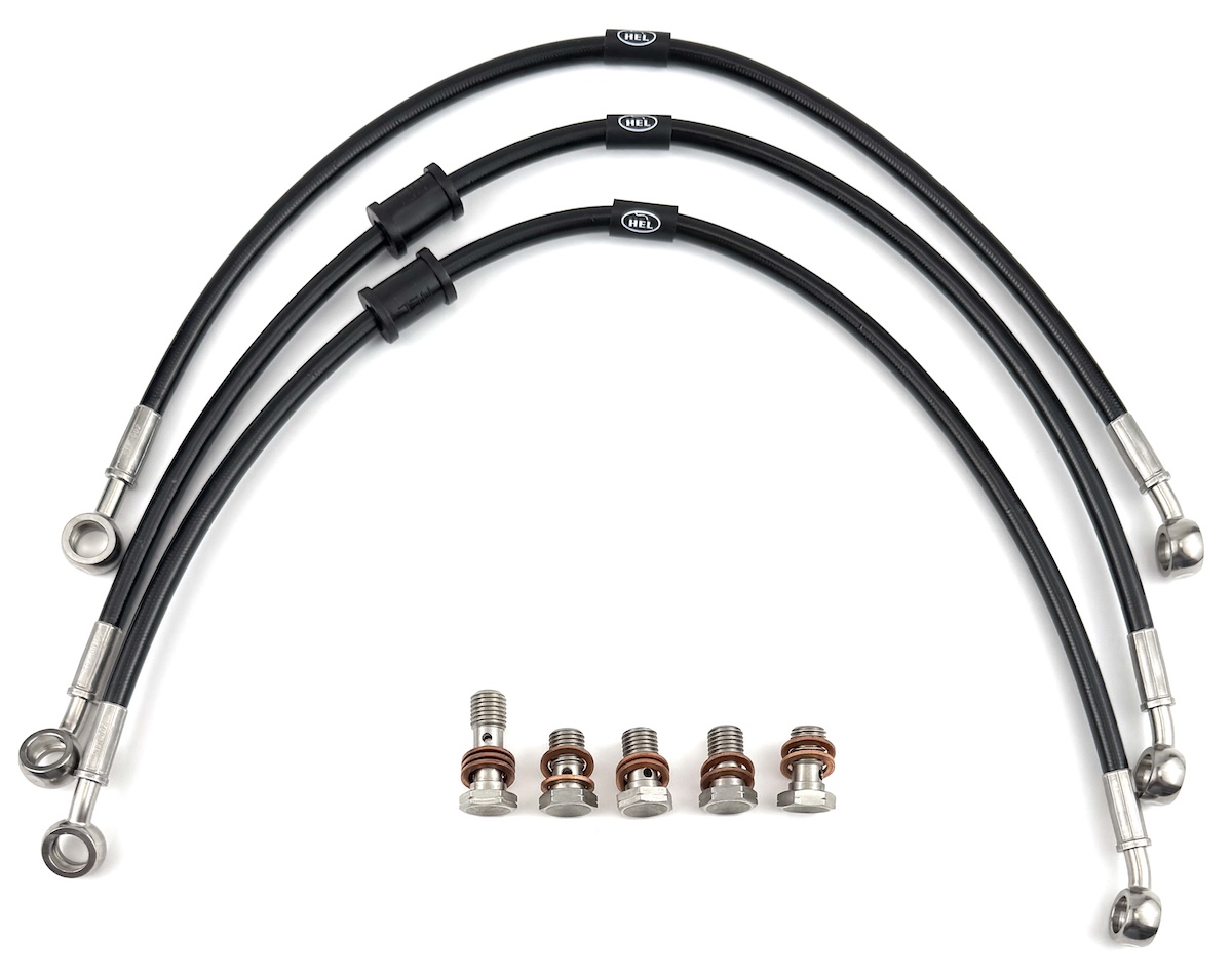 HEL remleidingen Honda CBX750F / CBX750F2 1983-1991 S voorzijde