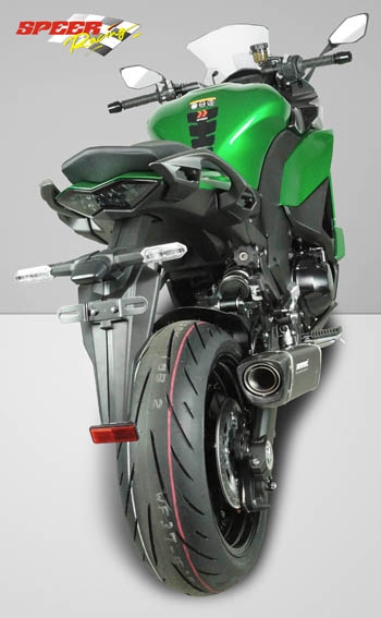 Bodis uitlaat Kawasaki Ninja 1000SX vanaf 2020 V4-M-CA RVS BOKN1000SX-001 1