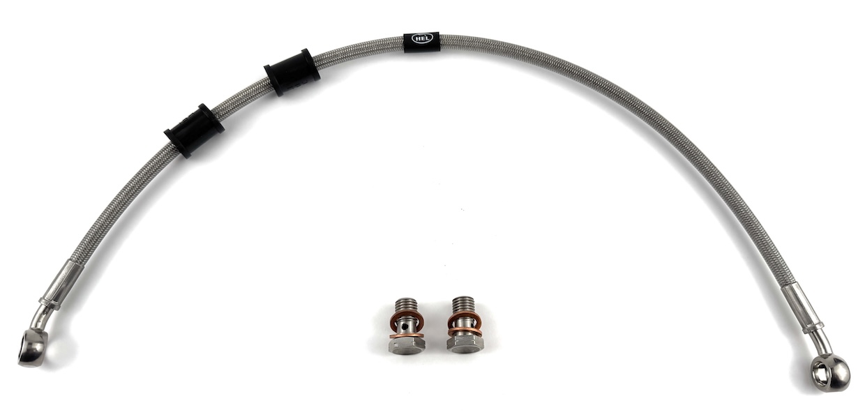 HEL remleiding Honda CBR250RR MC22 (1990-1999) achterzijde